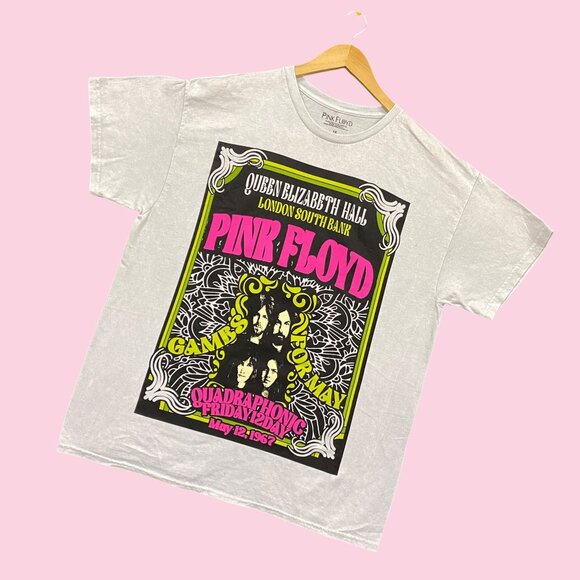 Pink Floyd Games For May 1967 Rock Band Tee 1X - Picture 3 of 4